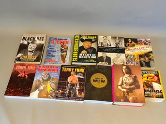 Lot Of 11 Books On Wrestling