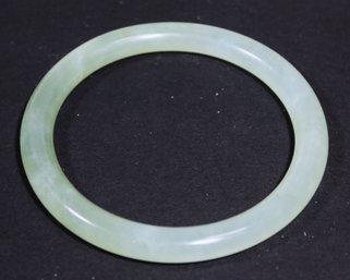 Fine Chinese Hard Stone Jade Jadeite Bangle Bracelet