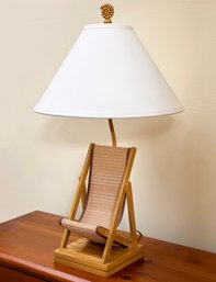A Beach Chair Themed Table Lamp!