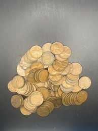 1940's And 1950's 100 Wheat Pennies