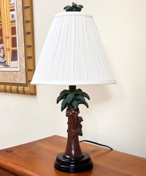 A Palm Tree Theme Accent Lamp