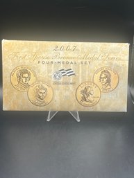 2007 First Spouse Bronze Medal Series 4 Medal Set