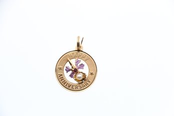 14k Yellow Gold Charm