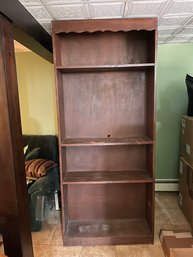 Wooden Tall Four Shelves Bookcase (3)