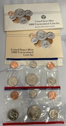 1988 United States Mint Uncirculated Coin Set