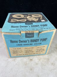 Home Owners Handy Pump