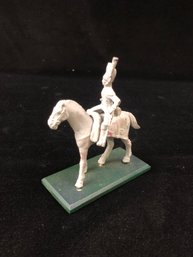 Soldier On Horseback Figurine