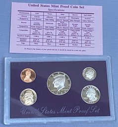 United States Proof Set 1993