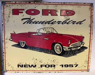 Ford Thunderbird Sign