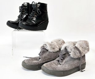 Ladies Boots By Vince And Fly London - US7 - Eu37 Size Range