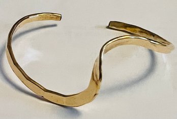 VINTAGE 14K GOLD FILLED WAVE BRACELET