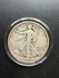 1940-S Walking Liberty Silver Half Dollar