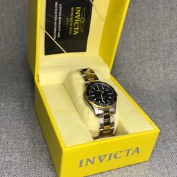 Beautiful Brand New $595 Ladies INVICTA Two Tone Divers Style Watch - Master Of The Oceans - With Box / Book