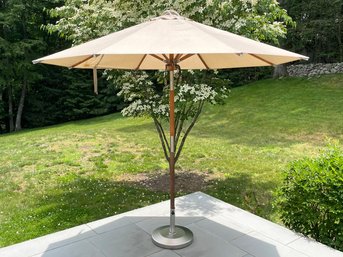 An Elegant Patio Umbrella