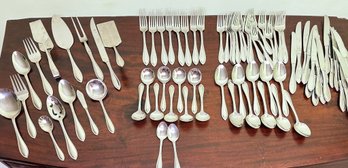 A Large Wallace Stainless Flatware Service