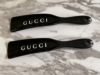 Authentic GUCCI Italy 7' Shoe Horns