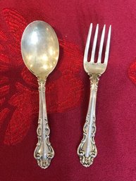 Sterling Silver Reed And Barton Child Set