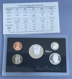 United States Mint Silver Proof Set 1995