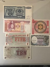 Miscellaneous Foreign Paper Money