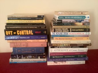 Large Mixed Mythology/ Astrology Book Lot