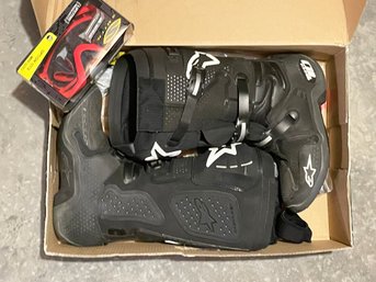 A Pair Of Men's Ski Boots