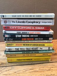 12 Paperback Books