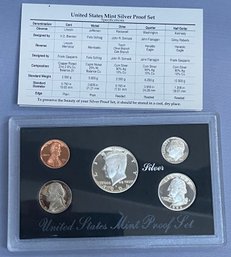 United States Mint Silver Proof Set 1994