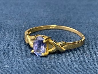 14k Gold And Tanzanite Ring