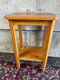 Solid Wood Side Table