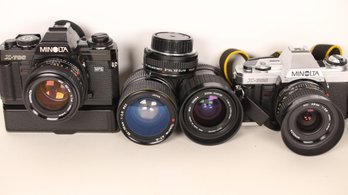 MINOLTA 35MM CAMERA & LENS COLLECTION