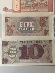 Miscellaneous Foreign Paper Money