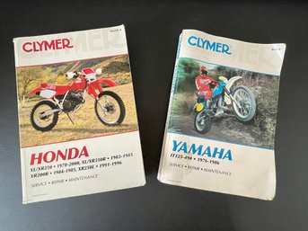 Honda & Yamaha Clymer Manuals