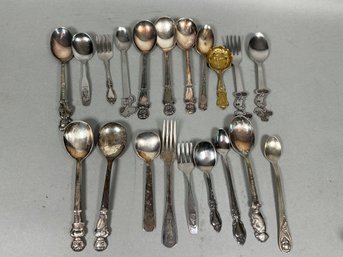 Collector Forks & Spoons: Disney, Kellogg, Danara & More