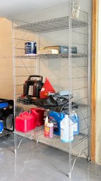A Metal Garage Shelf - Does Not Include Contents