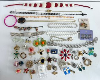 Lot 6 Of Costume Jewelry