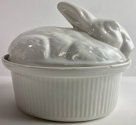 Ceramic Rabbit Casserole Dish