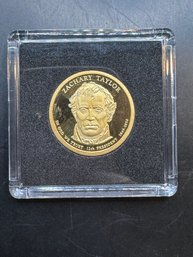 2009-S Proof Zachary Taylor Dollar