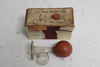 Antique The Dandy Breast-pump. Made In Germany By The Asepticon. In The Box.
