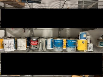 A Collection Of Misc House Paint - Mostly Interior