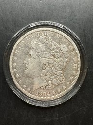 1884-O Morgan Silver Dollar