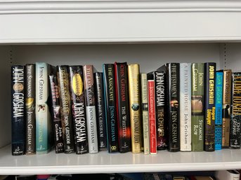 Extensive Collection Of John Grisham First Edition Hardcover Novels