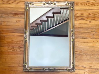 A Vintage Hand Painted Mirror