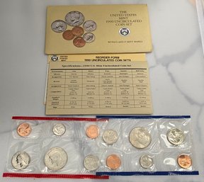 1990 United States Mint Uncirculated Coin Set