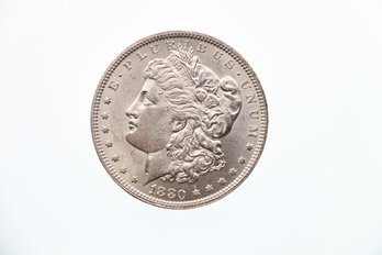 1880 Silver Morgan Dollar Coin