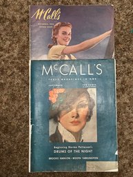 Early McCalls Magazines