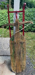 Metal And Wood Sled