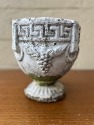 Vintage Small Concrete Planter / Urn