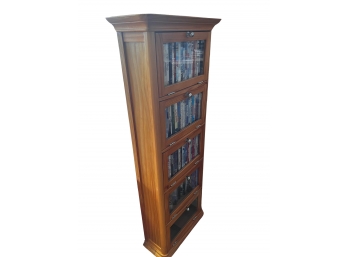 DVD Cabinet/bookshelf  With Miscellaneous Movies