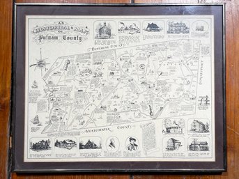 A Vintage Historical Map Of Putnam County