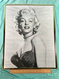 Marilyn Monroe Art Print 16x20 Framed Glass